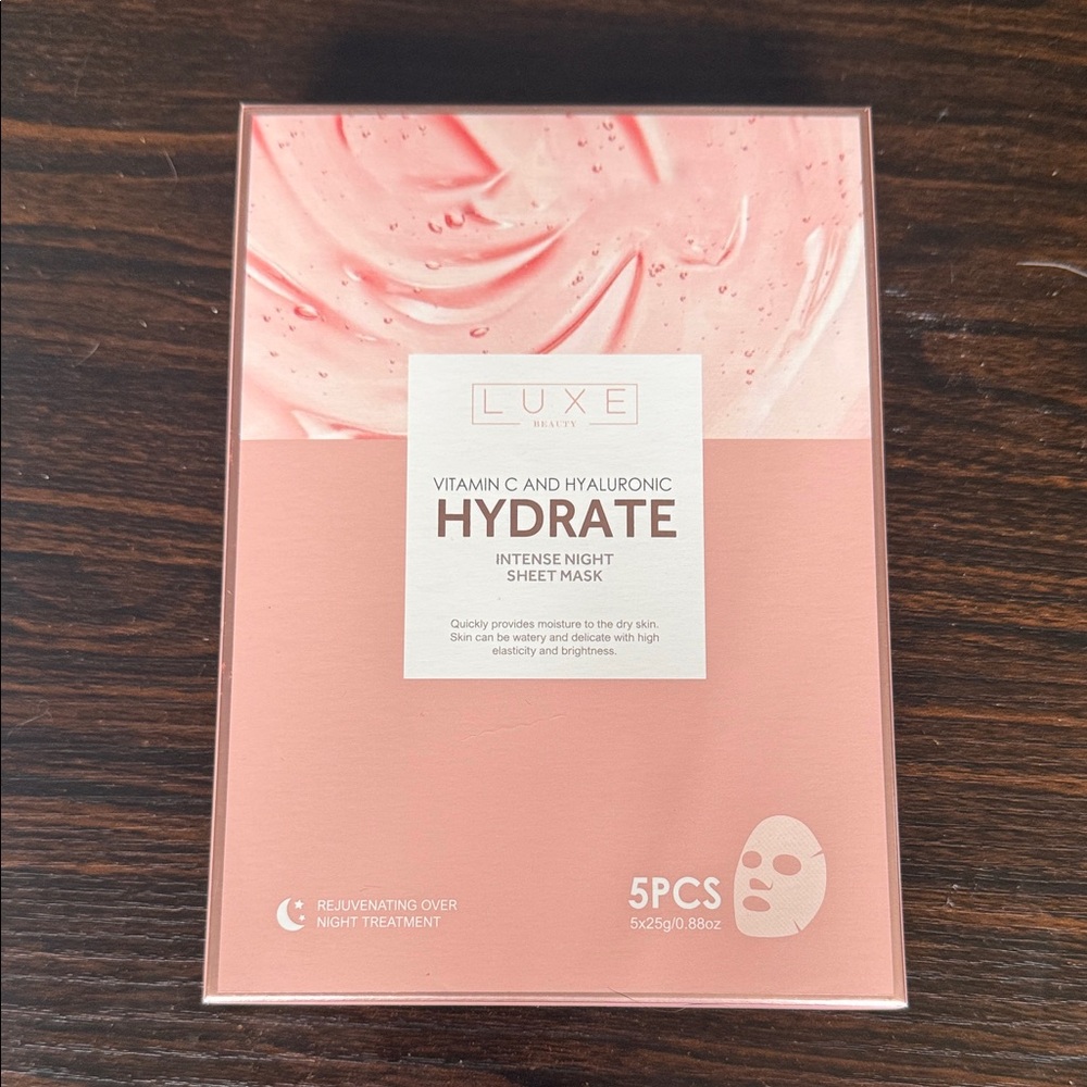 Luxe Hydrate Vitamin C Night Mask - Set of 3